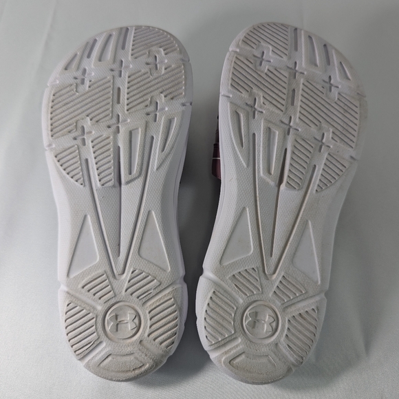 Under Armour Velcro-Adjustable Slides Sandals with Memory Foam, Pink, Size 6 - Picture 12 of 13